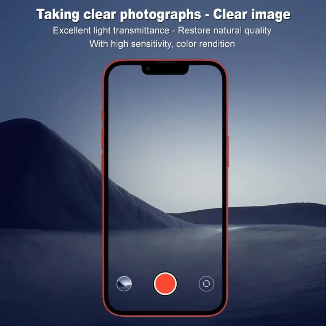 Imak 9H Tempered Glass Camera Lens Protector iPhone 16e - Transparant