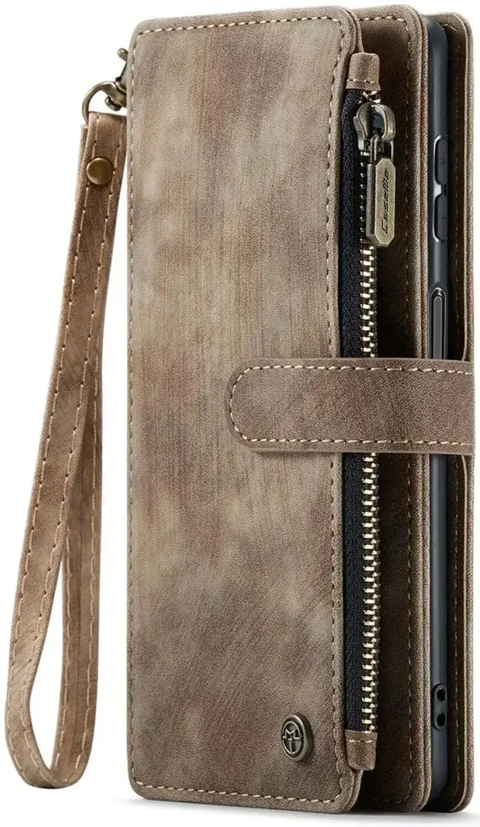 Caseme C30 Hoesje Samsung Galaxy A34 - Bruin
