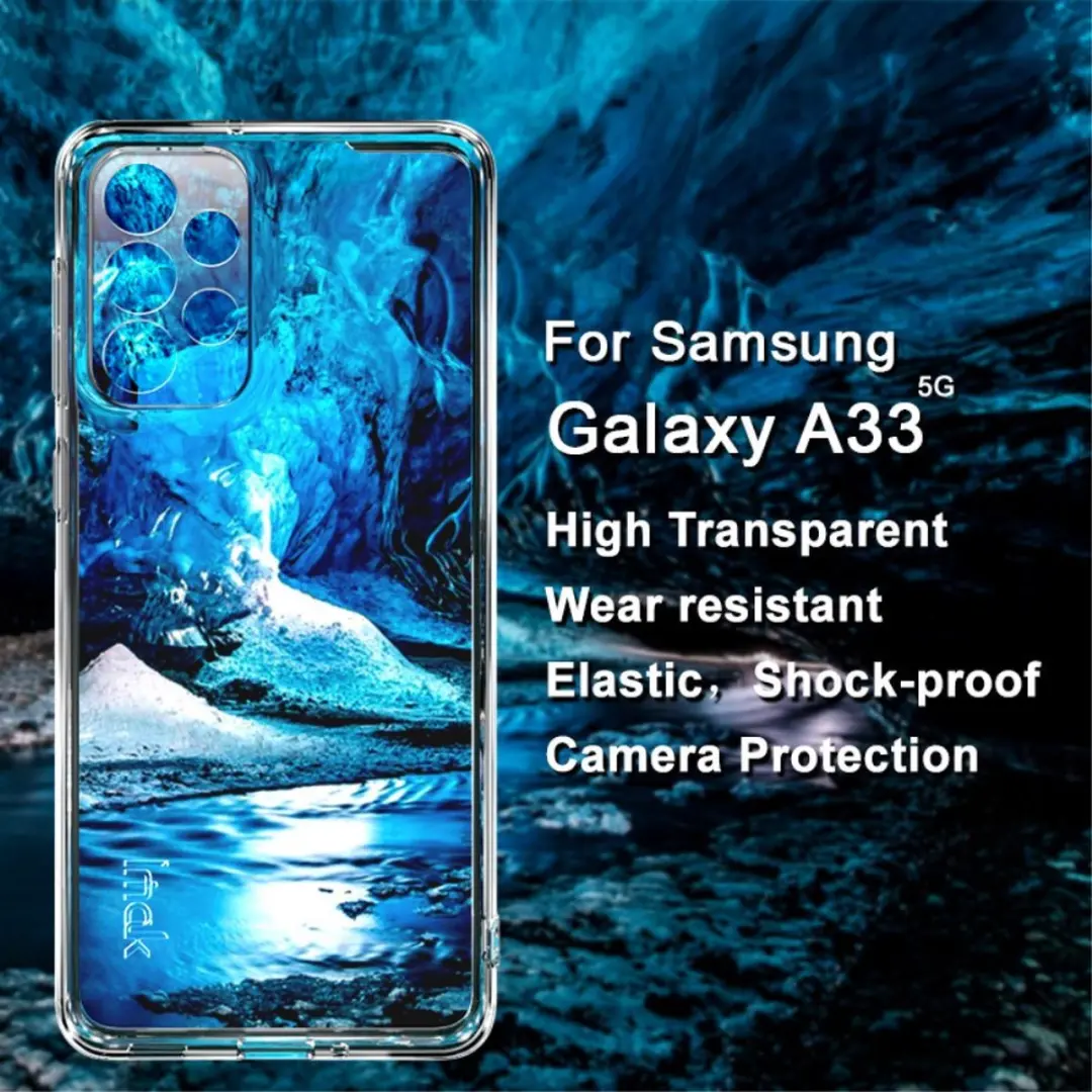 Imak Hoesje Samsung Galaxy A33 - Transparant