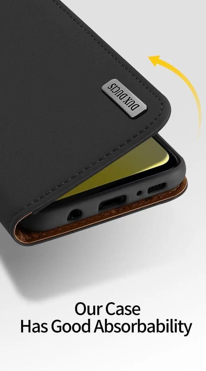 Dux Ducis Wish Book Case Samsung Galaxy S10e - Zwart