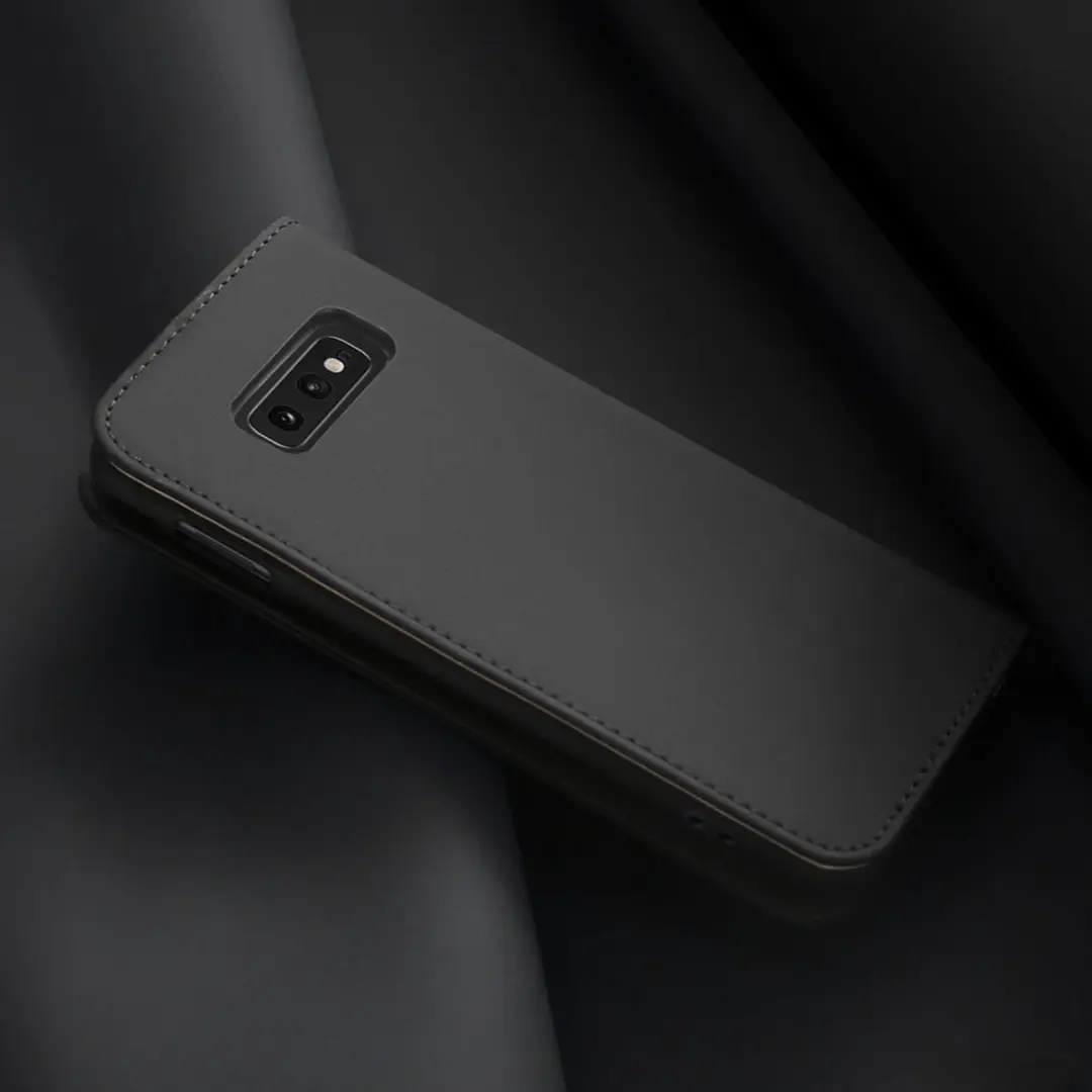 Dux Ducis Wish Book Case Samsung Galaxy S10e - Zwart