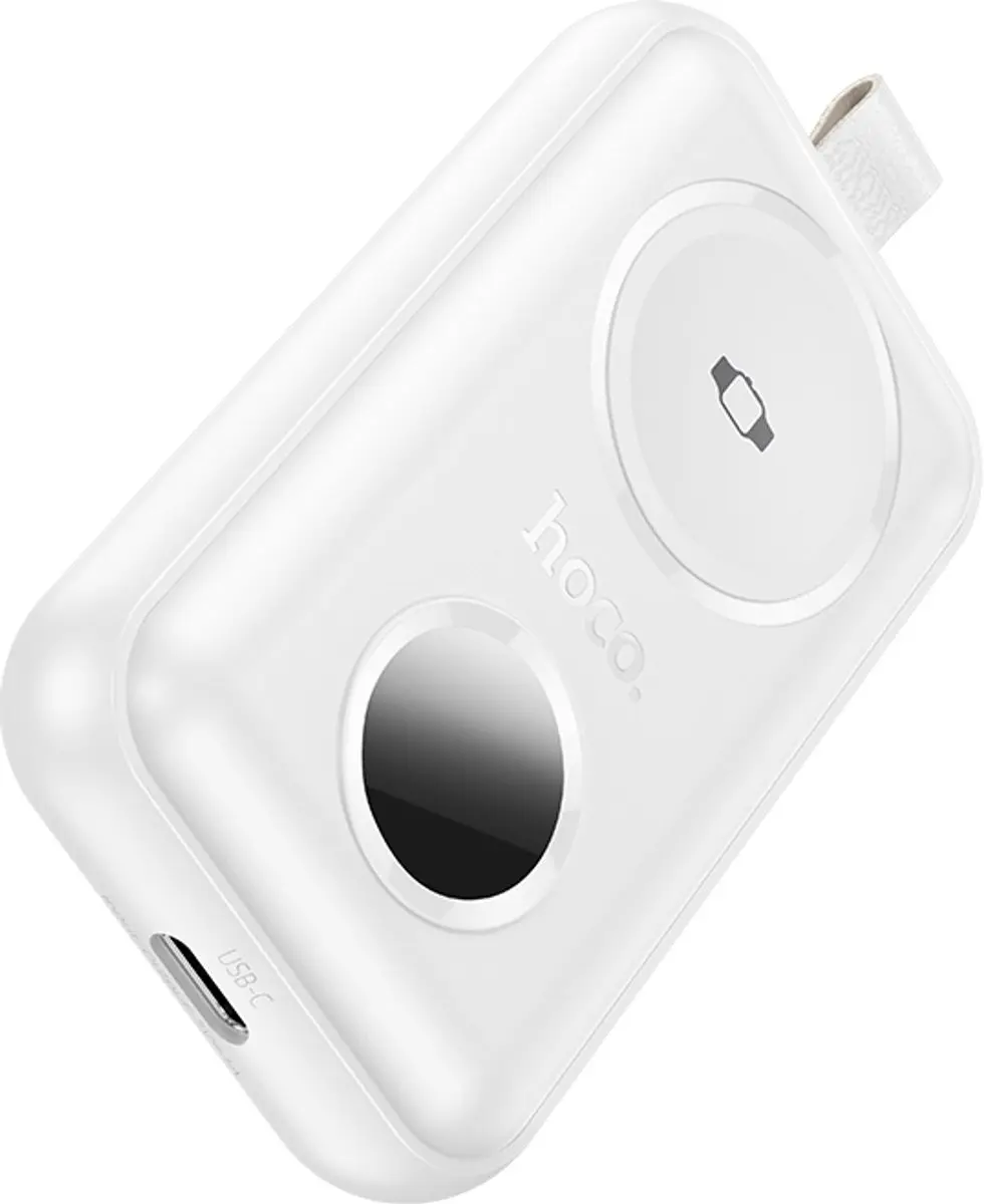 Hoco Powerbank 2500mAh - Apple Watch - 1x USB-C - Wit