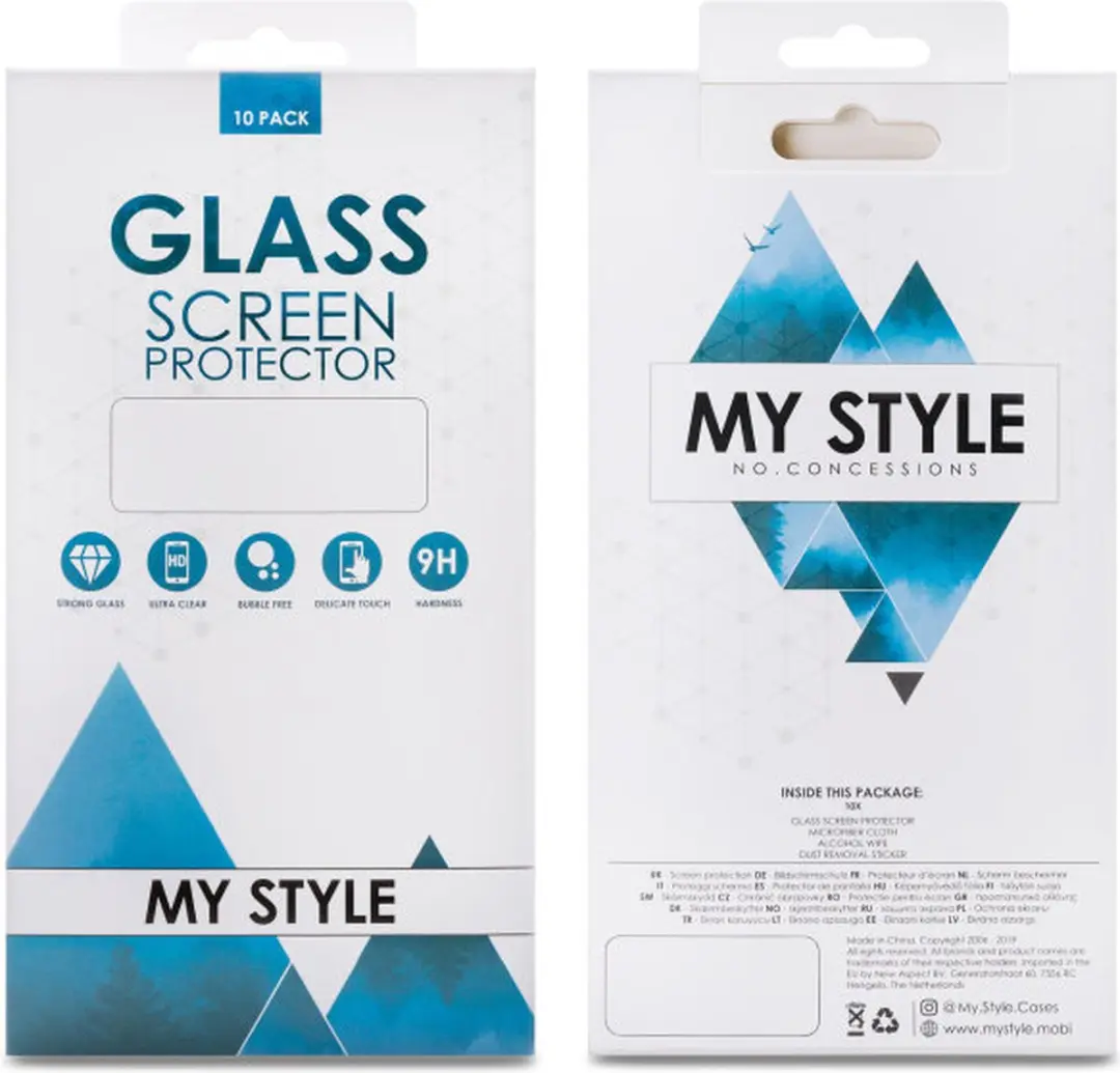 My Style Tempered Glass Screenprotector Samsung Galaxy S24 - 10 Stuks - Transparant