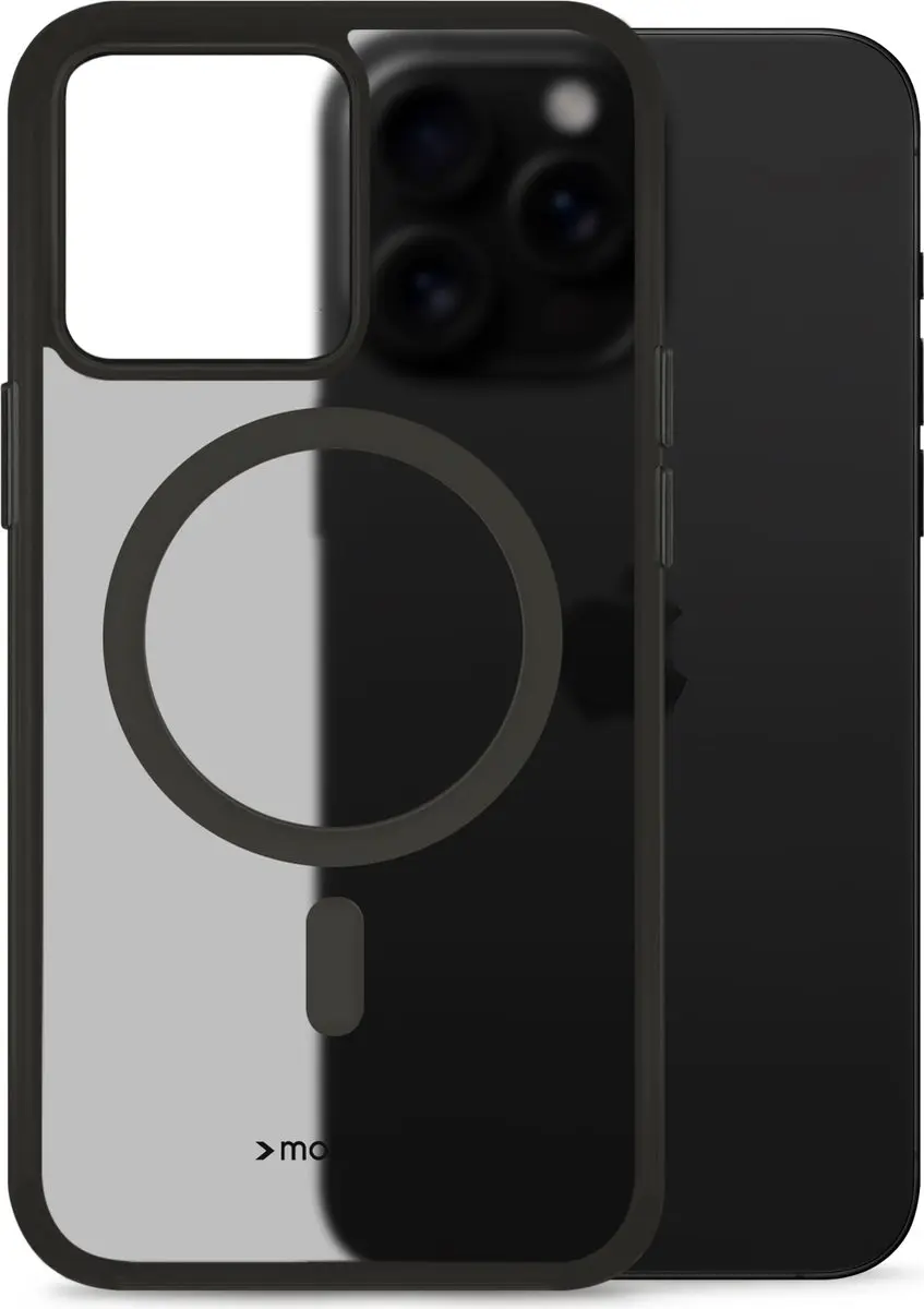 Mobilize Hybrid Pro MOB-MCHCB-IPH16PROMAX iPhone 16 Pro Max Hoesje - Zwart