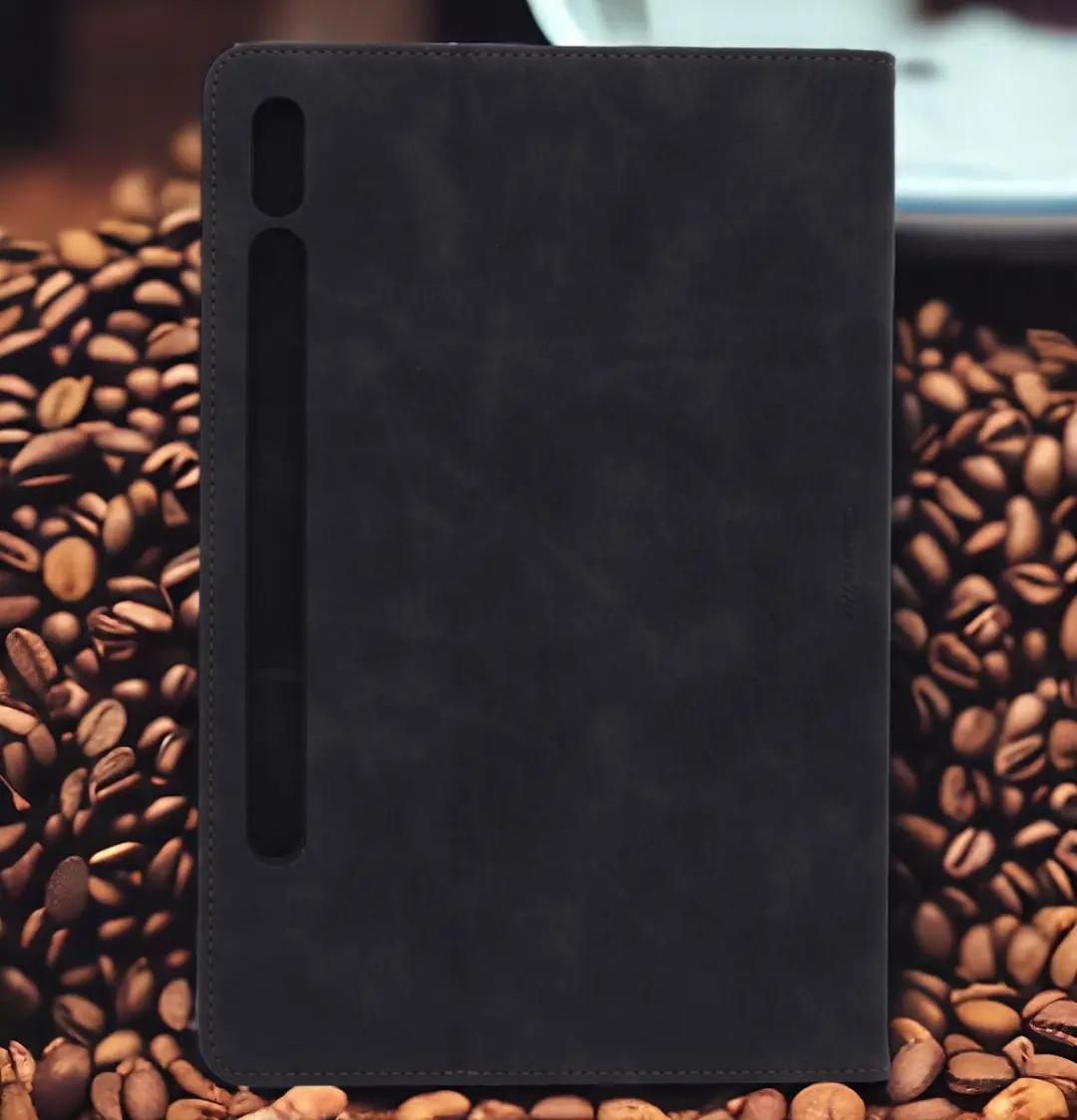 Caseme Bookcase Hoesje Samsung Galaxy Tab S7/S8 - 11 Inch - Zwart