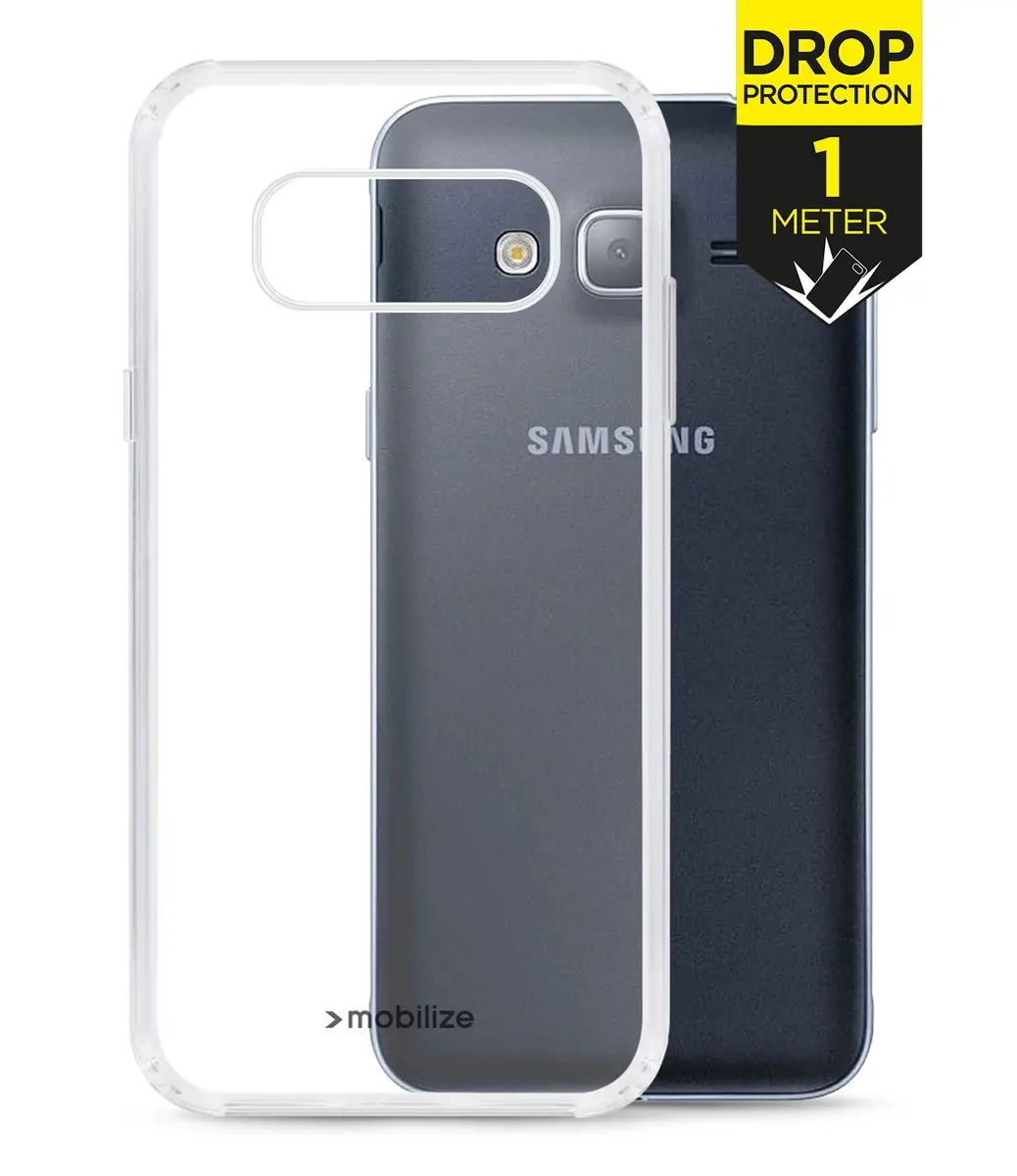 Mobilize Naked Protection MOB-NPCC-GALJ316 Telefoonhoesje - Galaxy J3 (2016) - Transparant