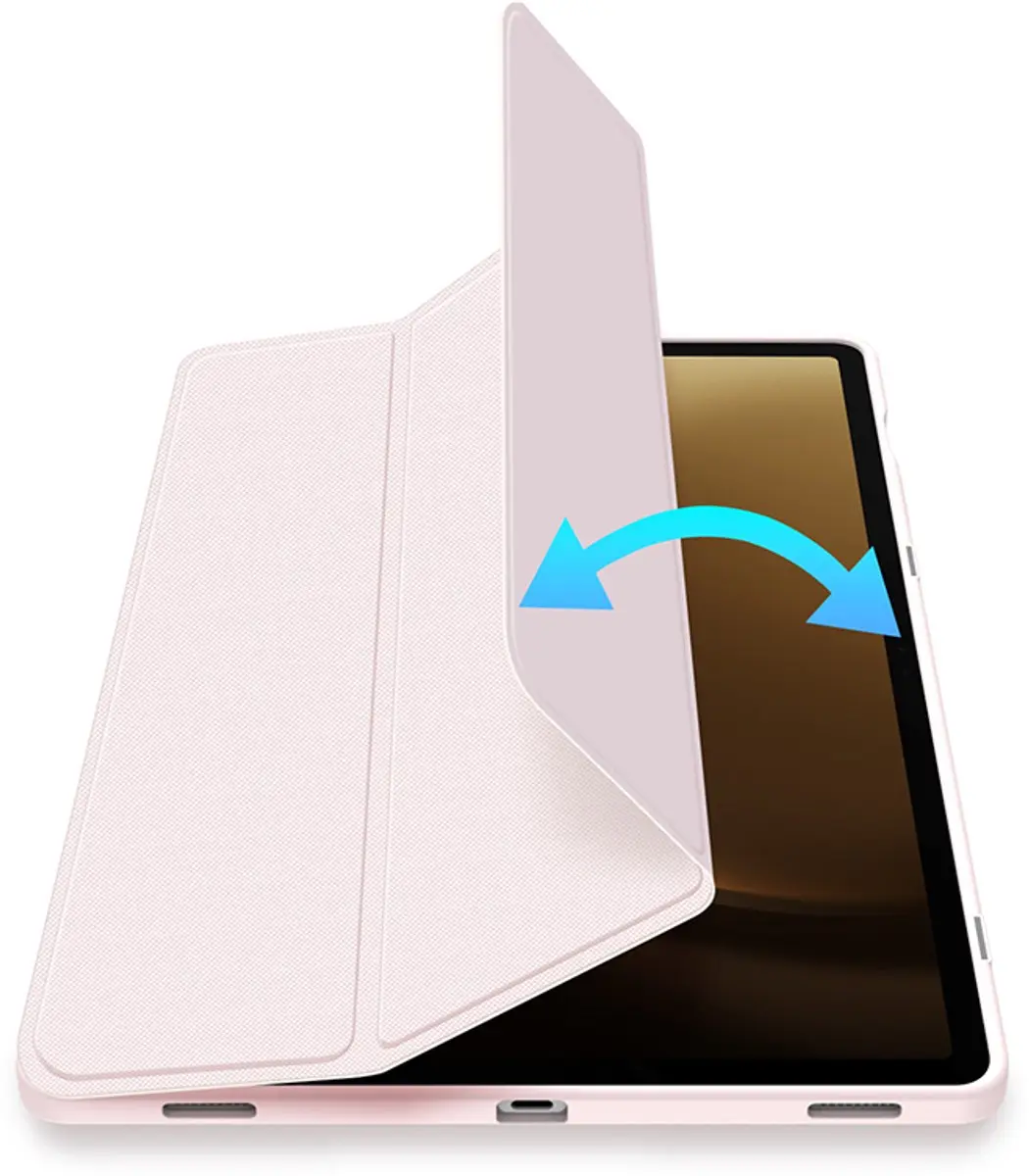 Dux Ducis Tablethoes Samsung Galaxy Tab S10 FE Plus - Roze