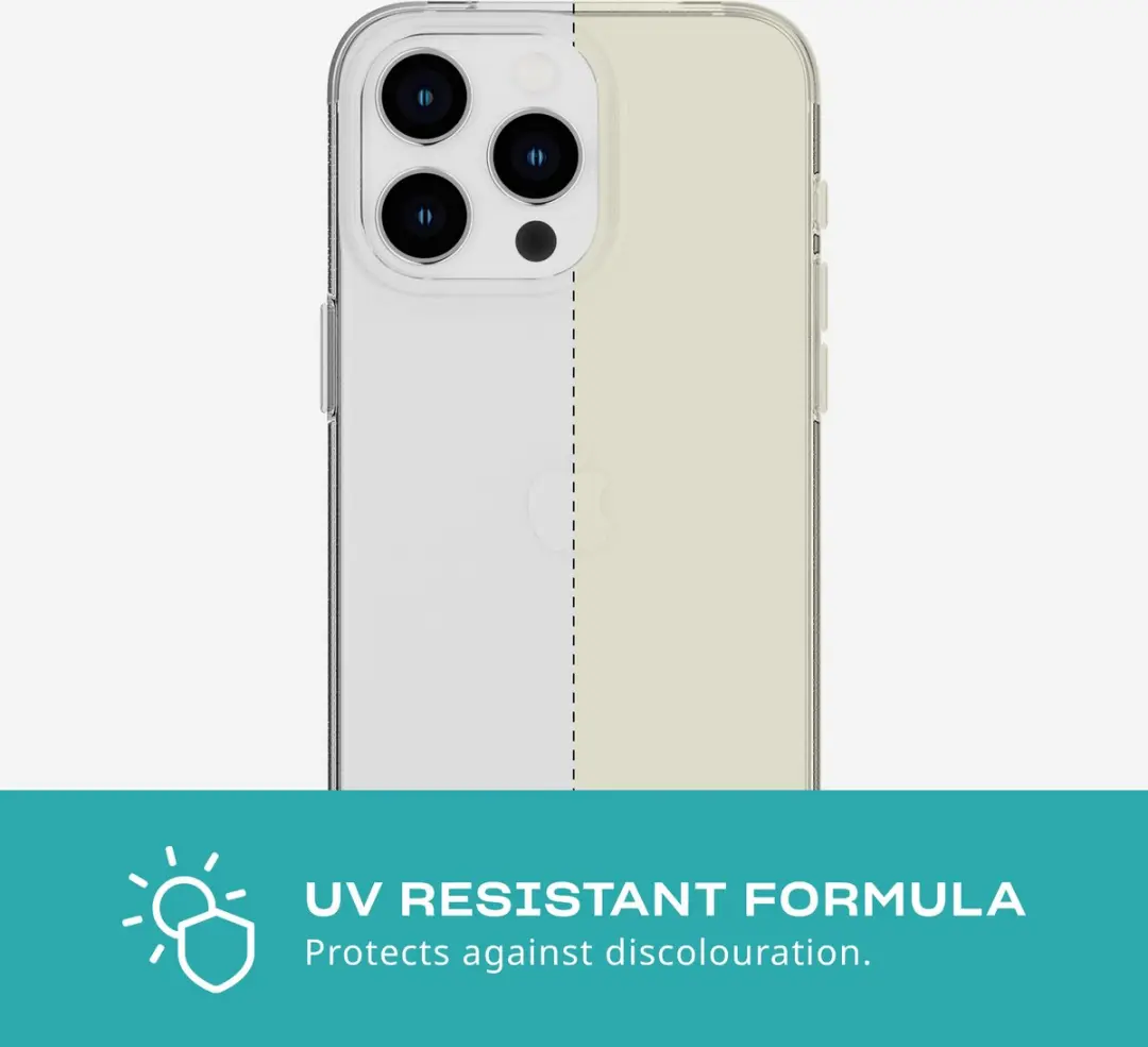 Tech21 Evo Lite Clear iPhone 15 Pro Max Hoesje - T21-10329 - Schokbestendig