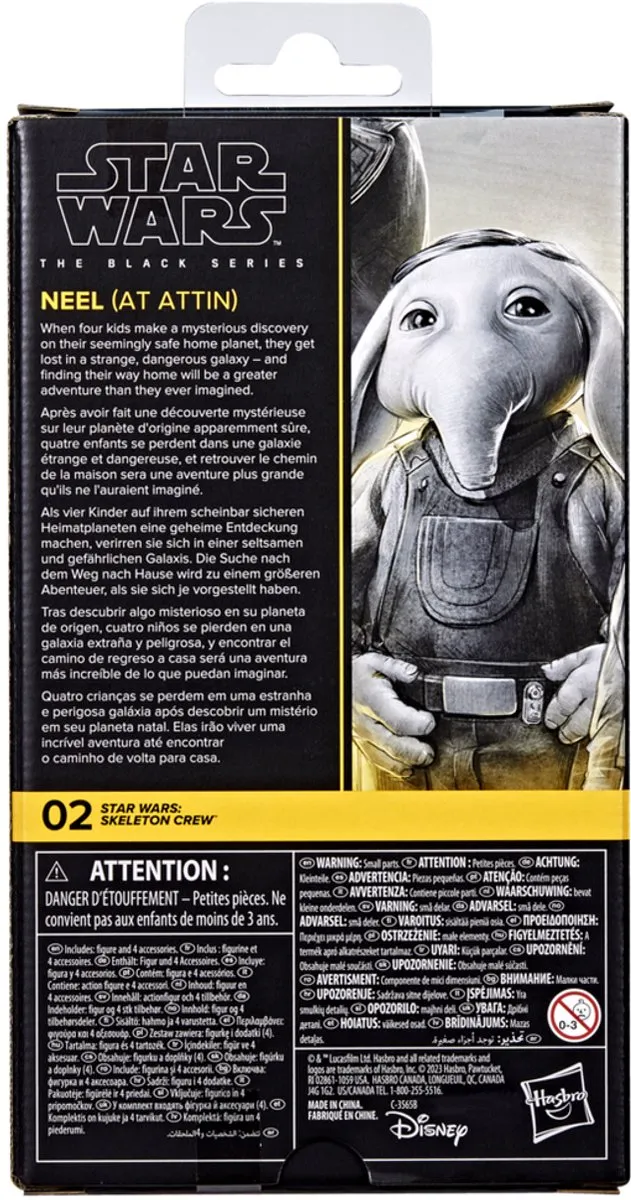 Hasbro Skeleton Crew Neel Figure Legends Series - Star Wars - Meerkleurig