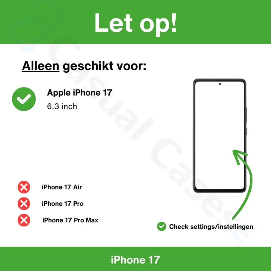 Dux Ducis iPhone 17 Slim Bookcase Hoesje - Blauw