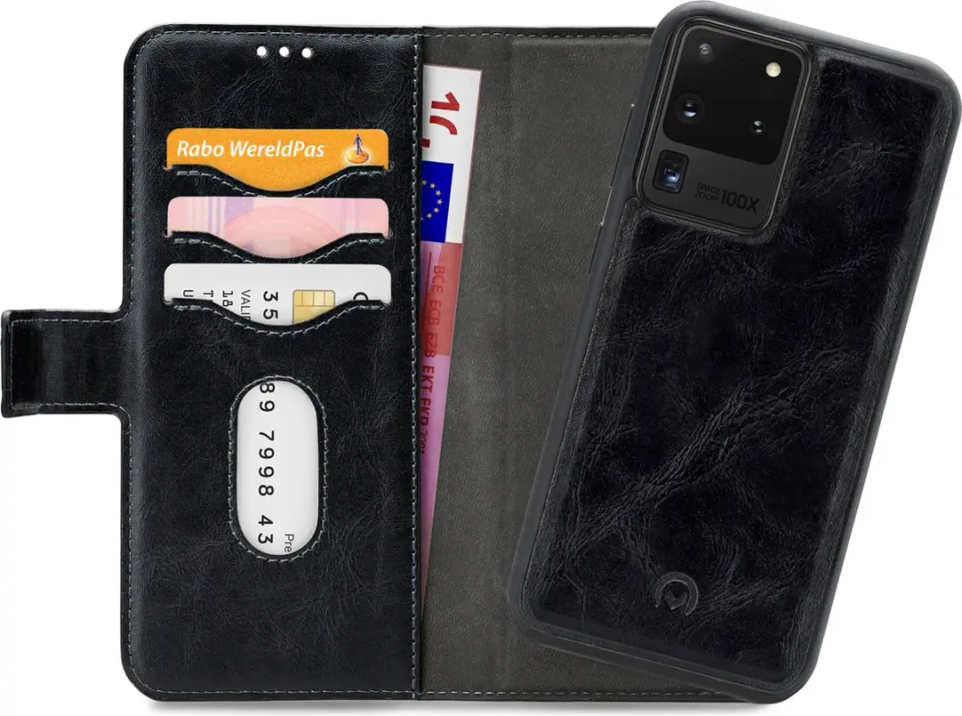 Mobilize Samsung Galaxy S20 Ultra Gelly Wallet Hoesje mpn-8718256929991 - Zwart