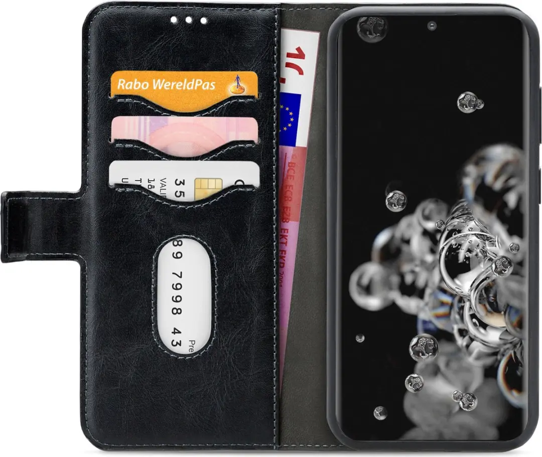 Mobilize Samsung Galaxy S20 Ultra Gelly Wallet Hoesje mpn-8718256929991 - Zwart