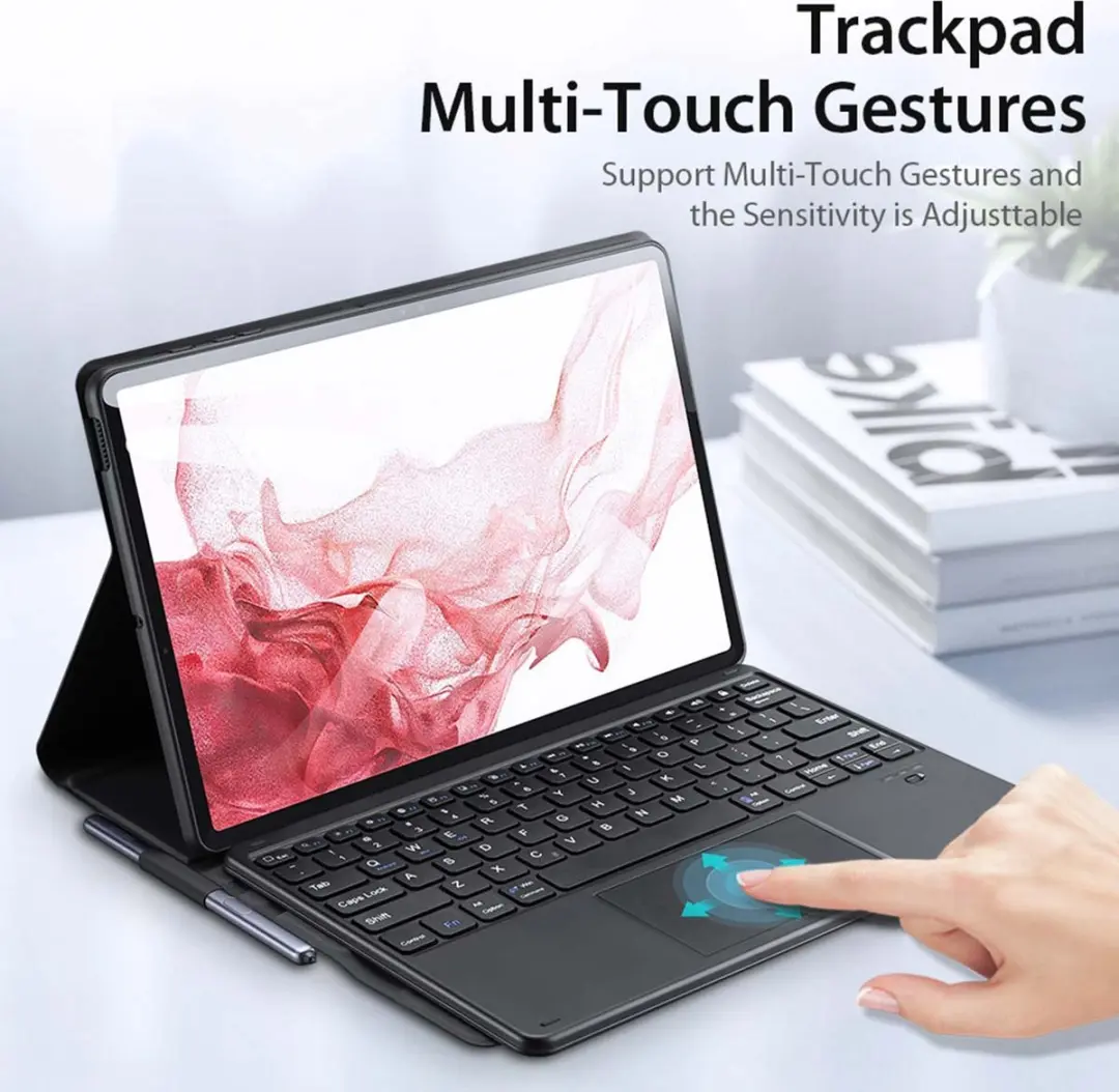 Dux Ducis QWERTY Bluetooth Keyboard SH00058920 - Zwart