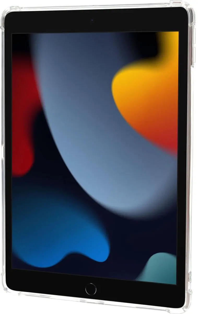 Mobiparts Hoesje Apple iPad 9 10.2 (2021) - Hardcover - Transparant