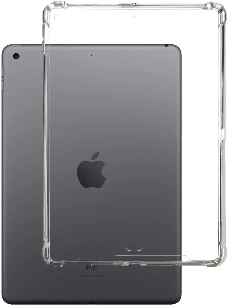 Mobiparts Hoesje Apple iPad 9 10.2 (2021) - Hardcover - Transparant