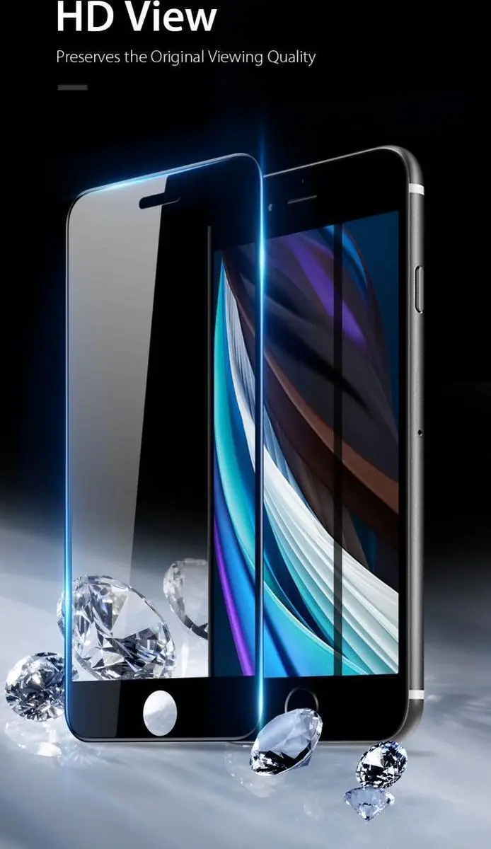 Dux Ducis iPhone 8 Tempered Glass Screenprotector - 1 Stuk - afbeelding 6 van 6
