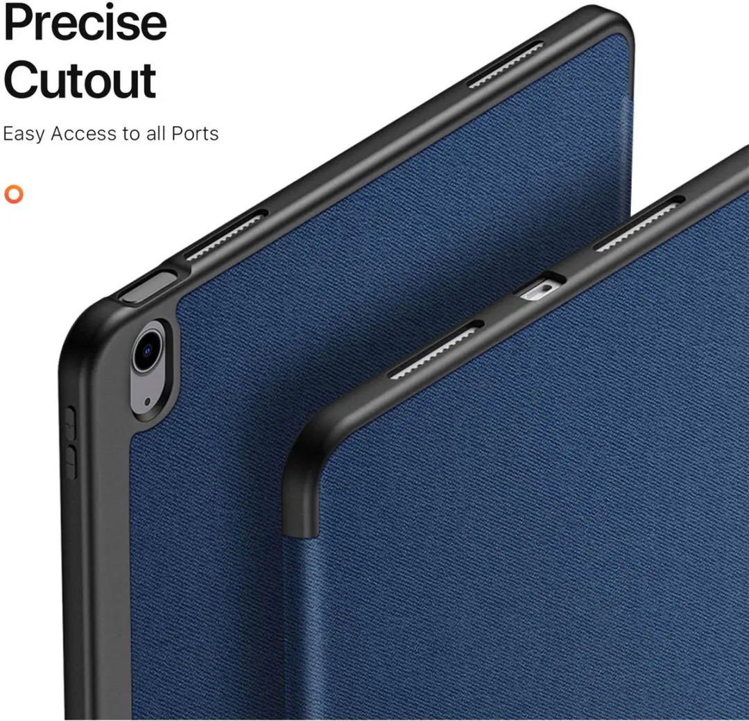 Dux Ducis Domo Book Case SH00075533 - iPad Air 13 2024 Hoes - Donkerblauw