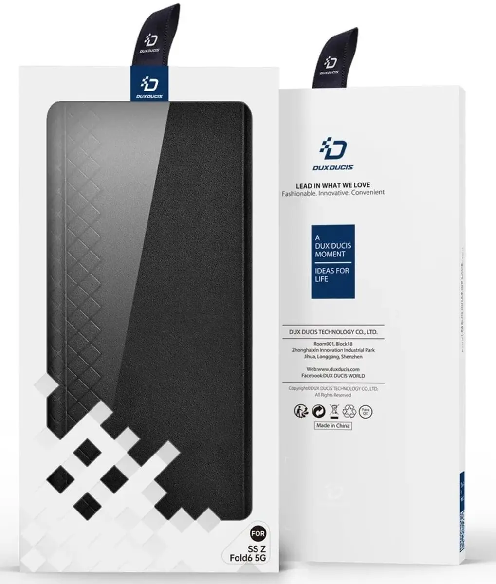 Dux Ducis Hoesje Samsung Galaxy Z Fold6 - Zwart