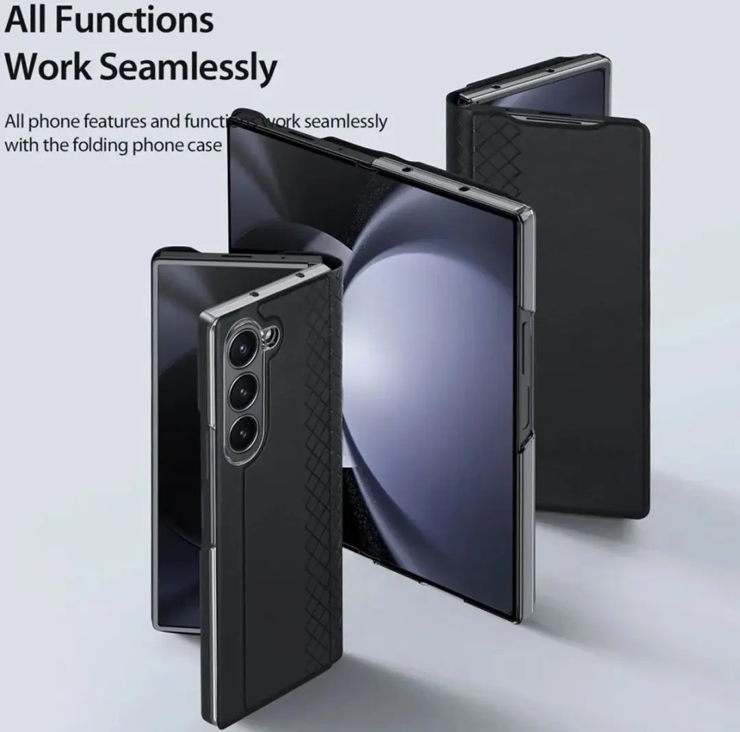 Dux Ducis Hoesje Samsung Galaxy Z Fold6 - Zwart - afbeelding 6 van 6