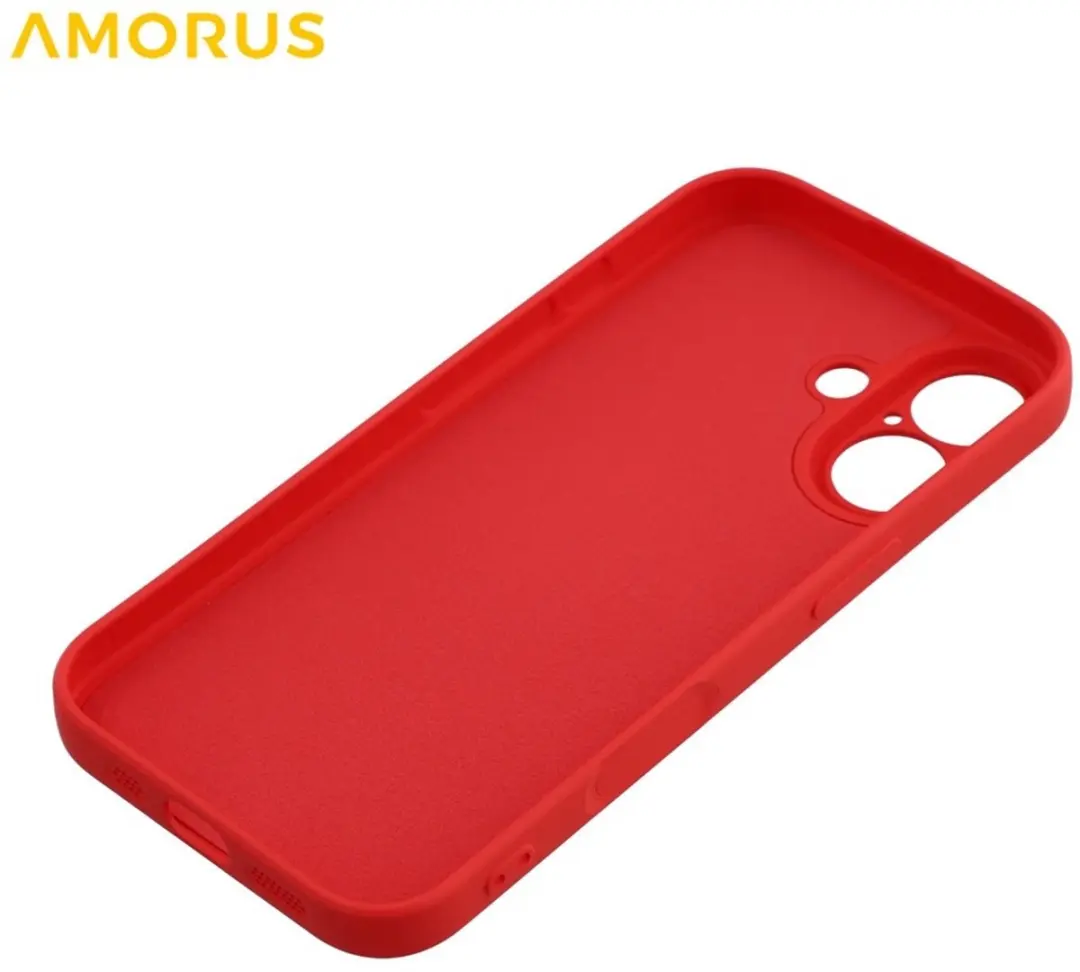 Amorus iPhone 17 Hoesje - Cadmium Red