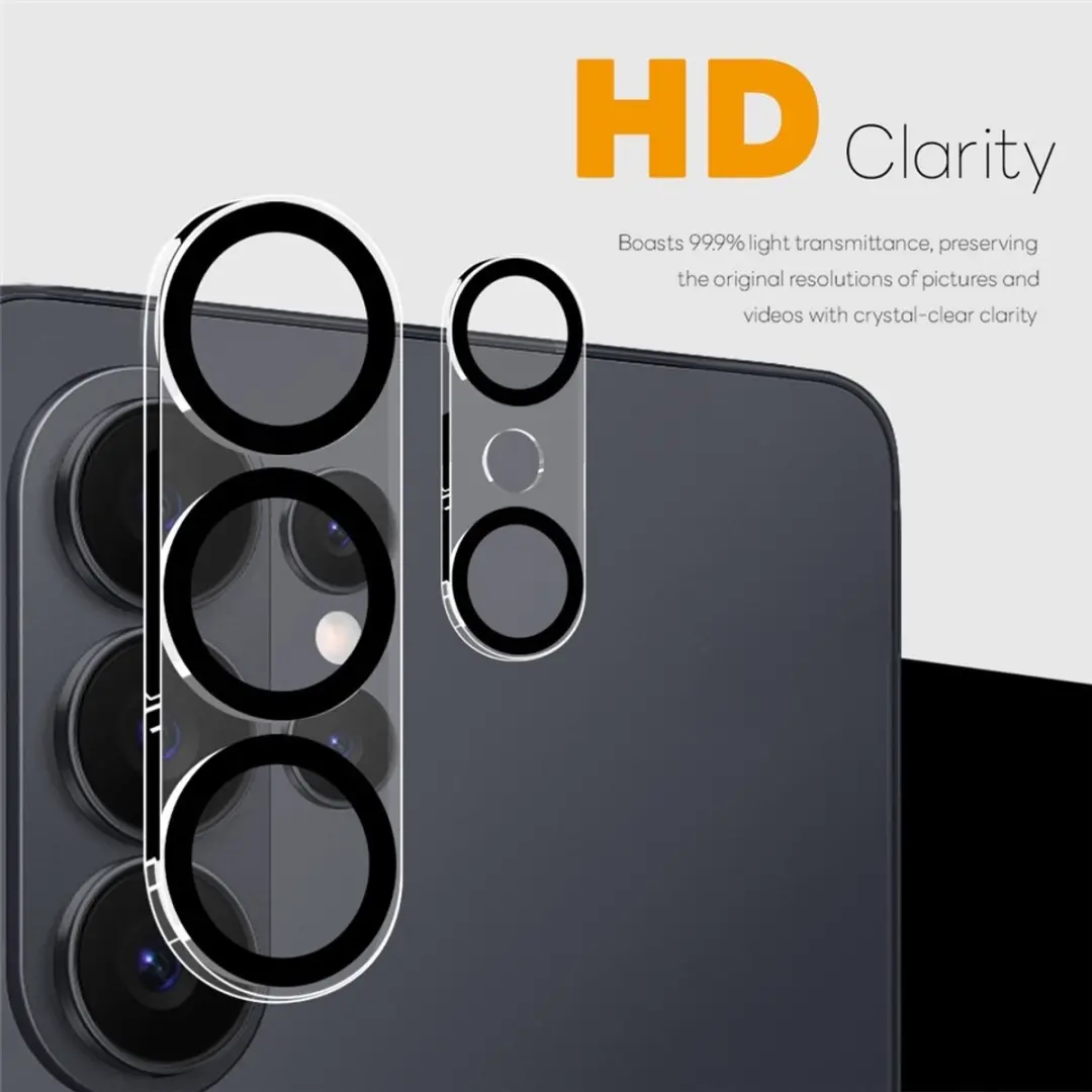 NORTHJO 9H Tempered Glass Camera Lens Protector - Samsung Galaxy S26 Ultra - Zwart