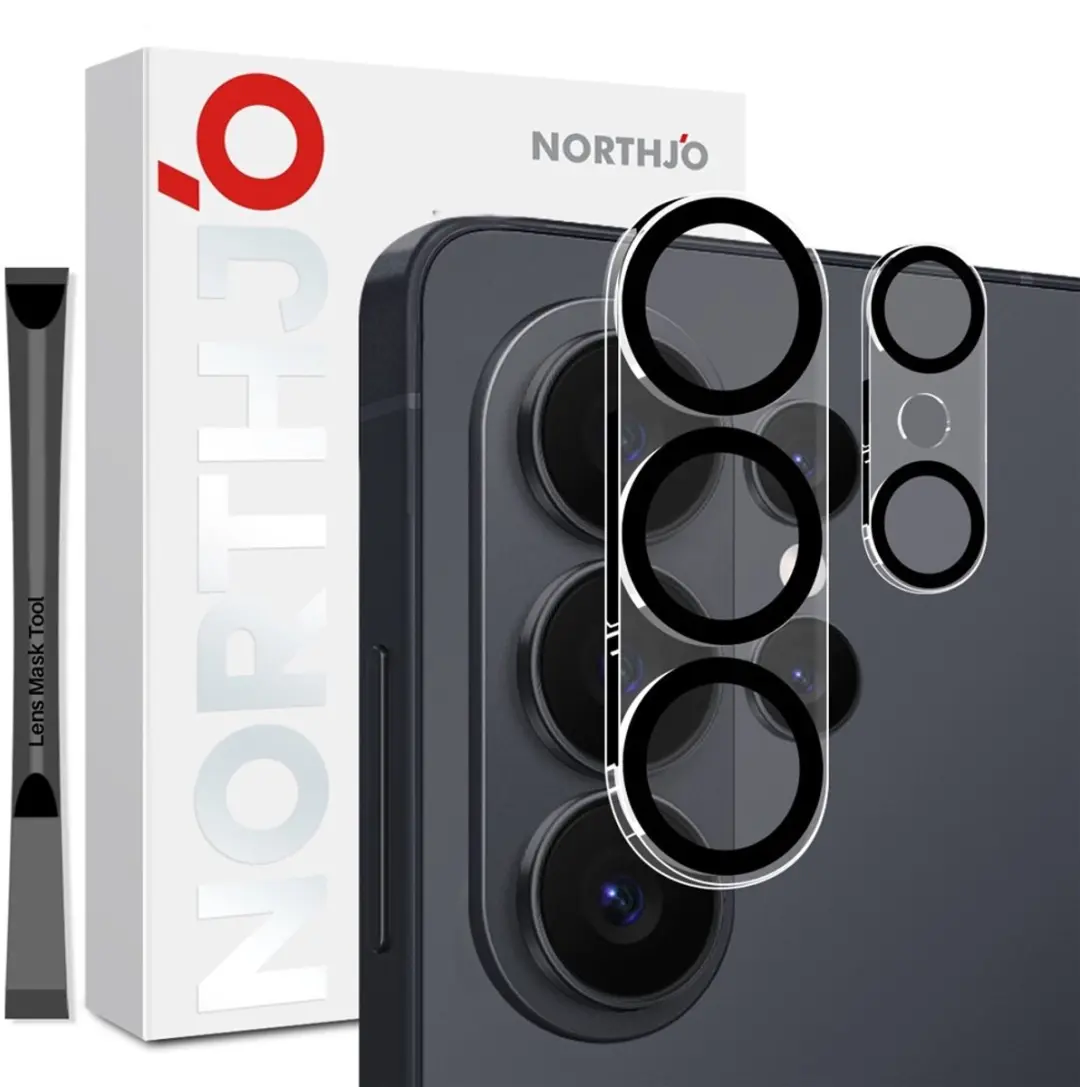 NORTHJO 9H Tempered Glass Camera Lens Protector