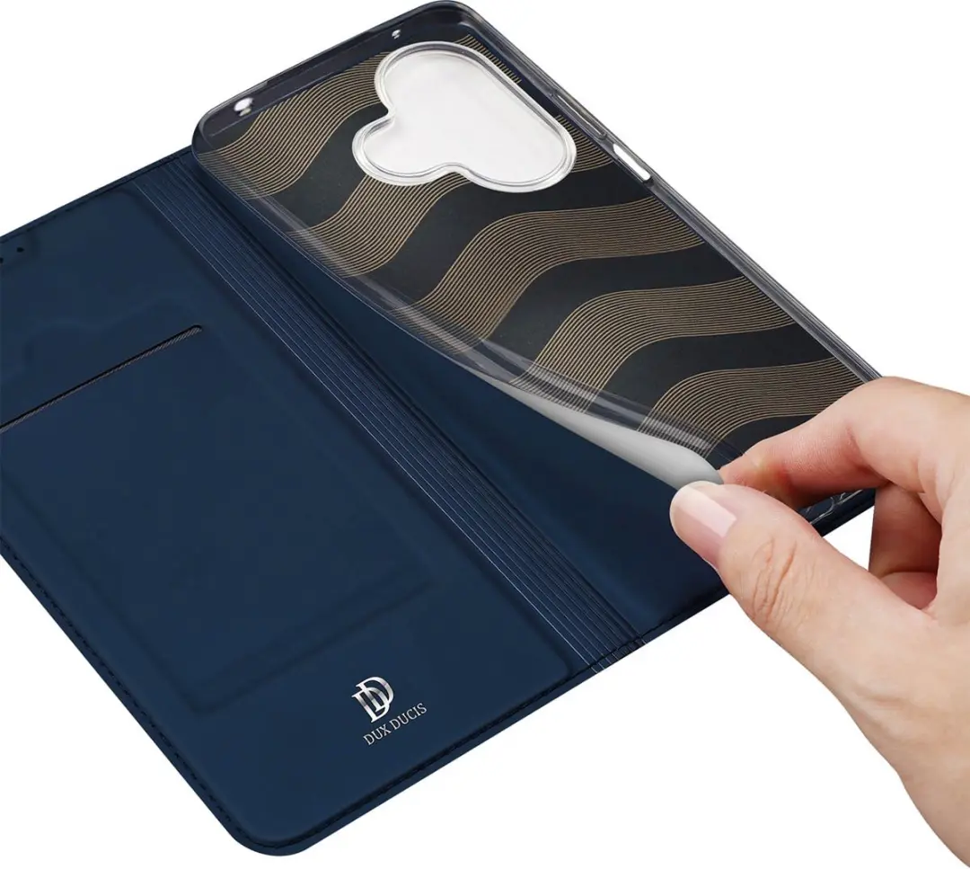 Dux Ducis Skin Pro SH00079097 Hoesje - Xiaomi Poco M6/Redmi 13 - Blauw - afbeelding 6 van 6