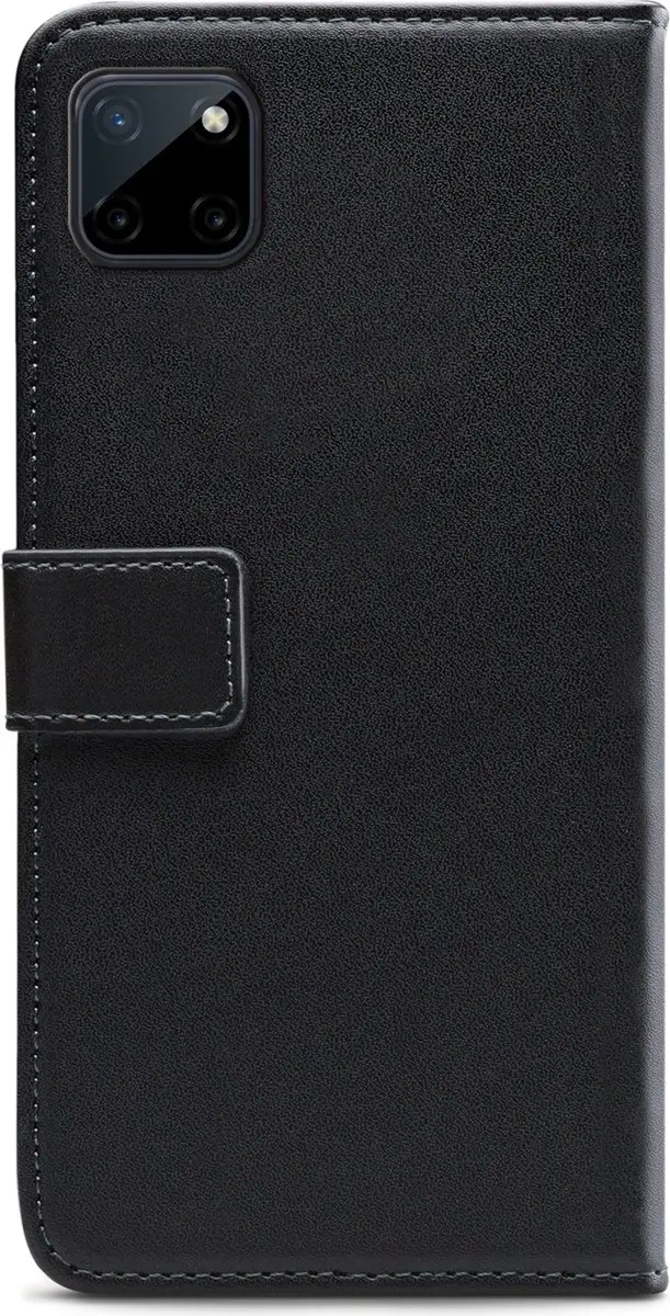 Mobilize Classic Gelly Wallet Bookcase Realme C21Y - Pasjeshouder Zwart