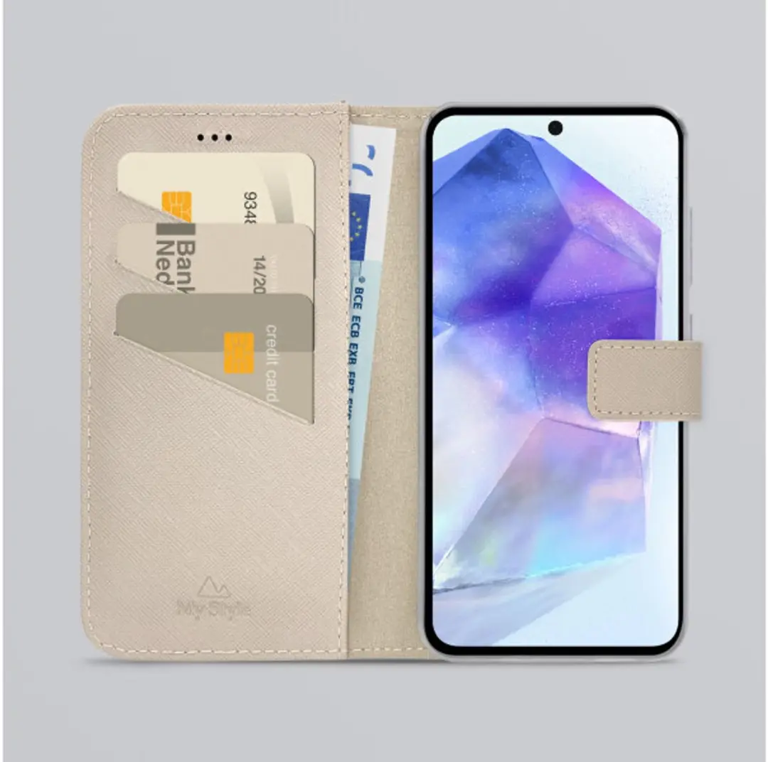 My Style MSFWLT1717 Telefoonhoesje Samsung Galaxy A55 - Taupe