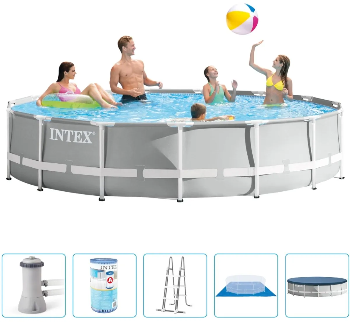 Intex Prism Frame 26720GN Opzetzwembad