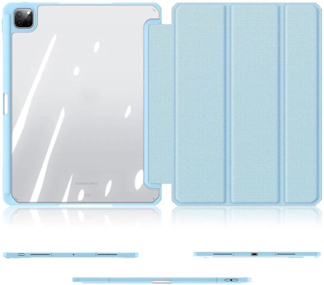 Dux Ducis Toby Series Tablethoes iPad Pro 13 - Licht Blauw