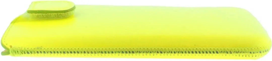 Senza Slide Serie Echt Leer Insteekhoes - Neon Yellow - SEN-LSCNY-SIML