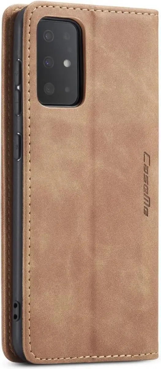 Caseme Book Case Samsung Galaxy S20 Hoesje - Bruin