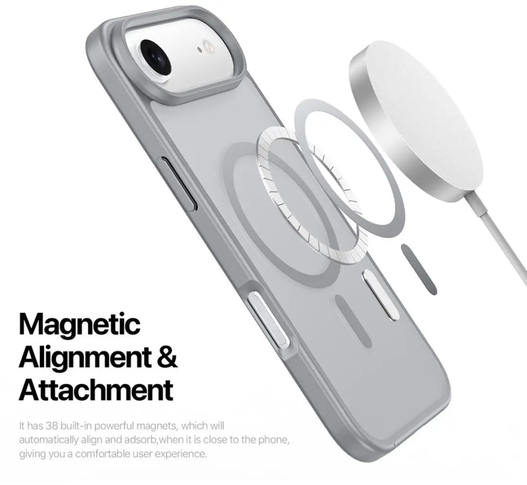 Dux Ducis Yind iPhone 17 Air Hoesje - Grijs - MPN 8721389801164