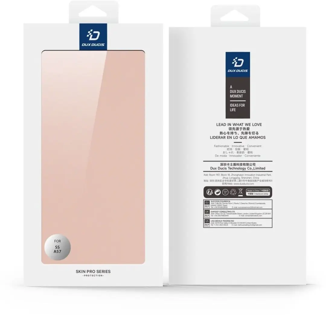 Dux Ducis Skin Pro Hoesje Samsung Galaxy A57 - Roze - afbeelding 6 van 6