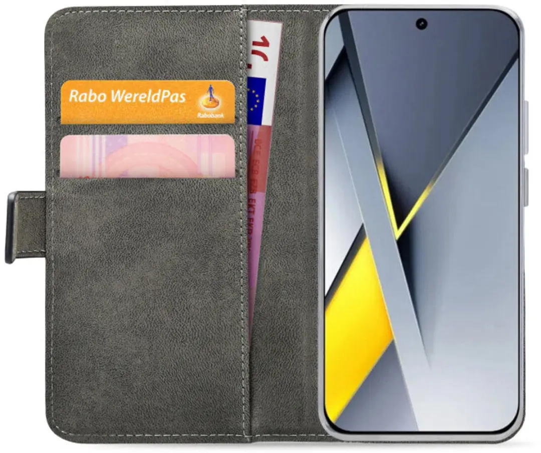 Mobilize Classic Gelly Wallet Bookcase POCO F8 Pro - Zwart