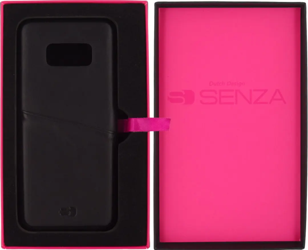 Senza Pure Leather Cover Samsung Galaxy S8 - LEACVR1022 - Zwart
