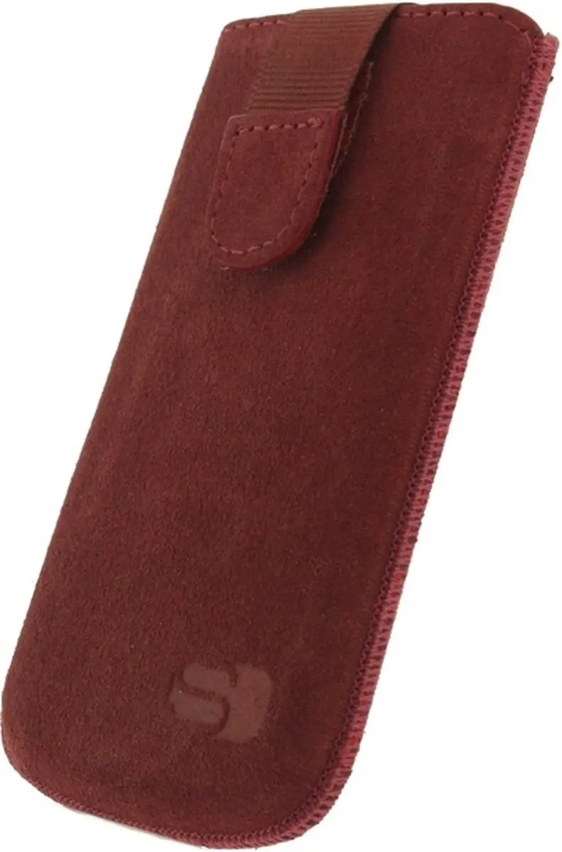 Senza Slide Leren Insteekhoes XL - Rusty Red
