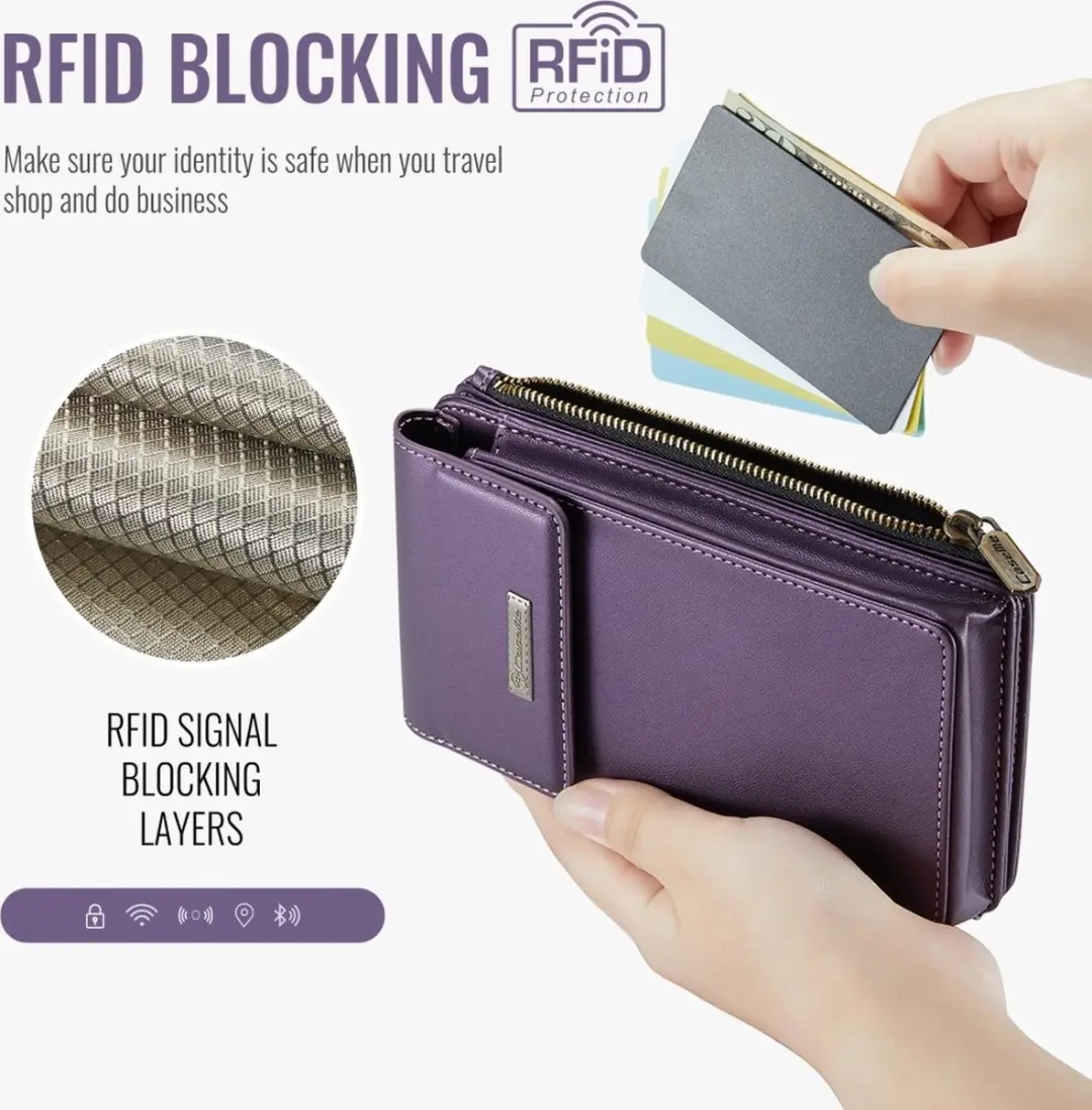 Caseme Me50 Crossbody Telefoontasje - Paars