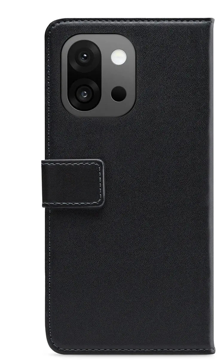 Mobilize Classic Gelly Bookcase OnePlus 13S Hoesje - Zwart