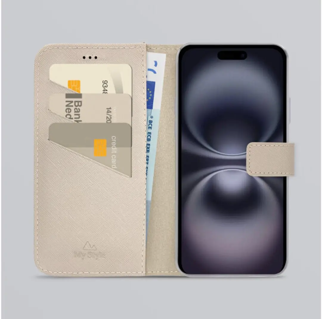 My Style MSFWLT1730 Telefoonhoesje iPhone 16 Plus - Taupe
