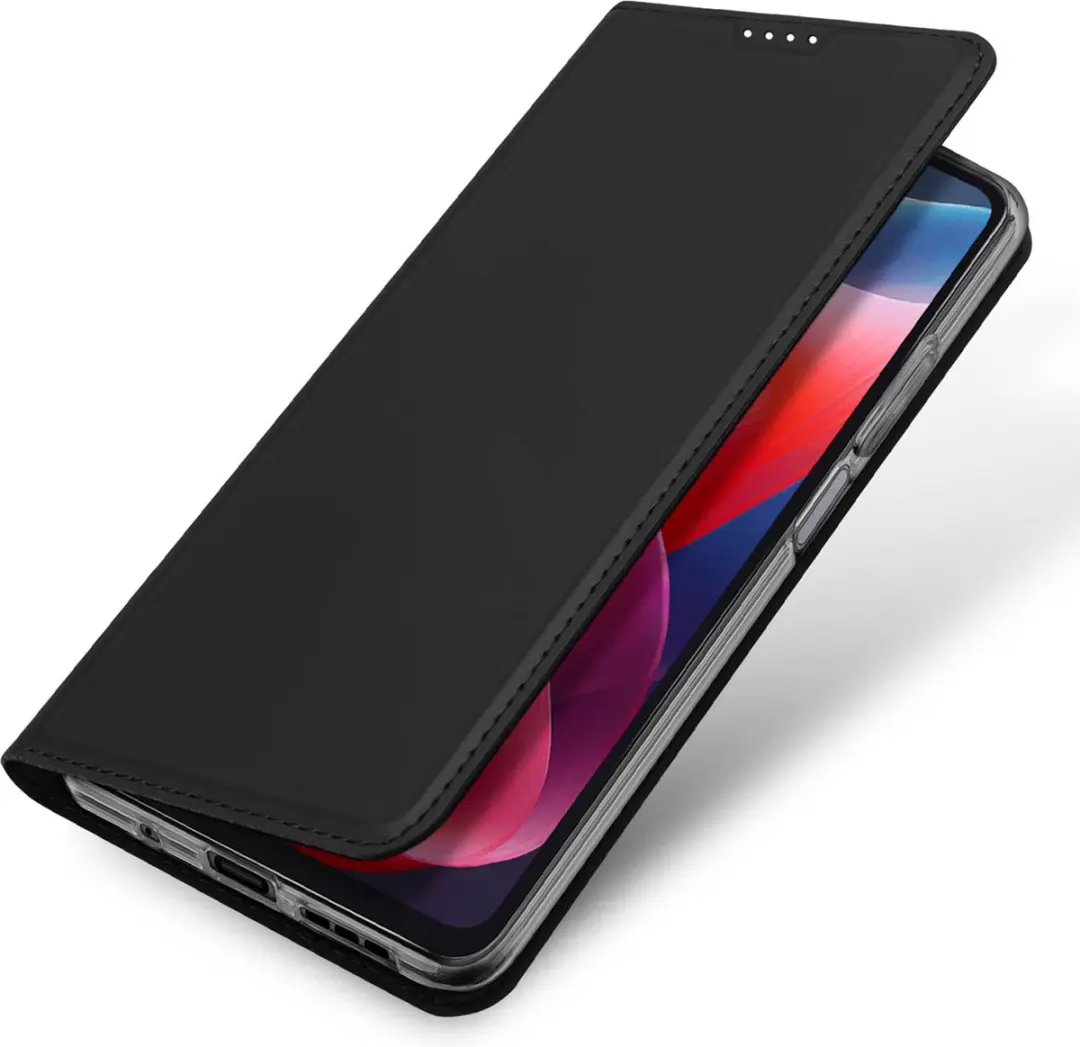Dux Ducis Telefoonhoesje Moto G04 - Skin Pro Book Case - Zwart - SH00073154 - afbeelding 6 van 6
