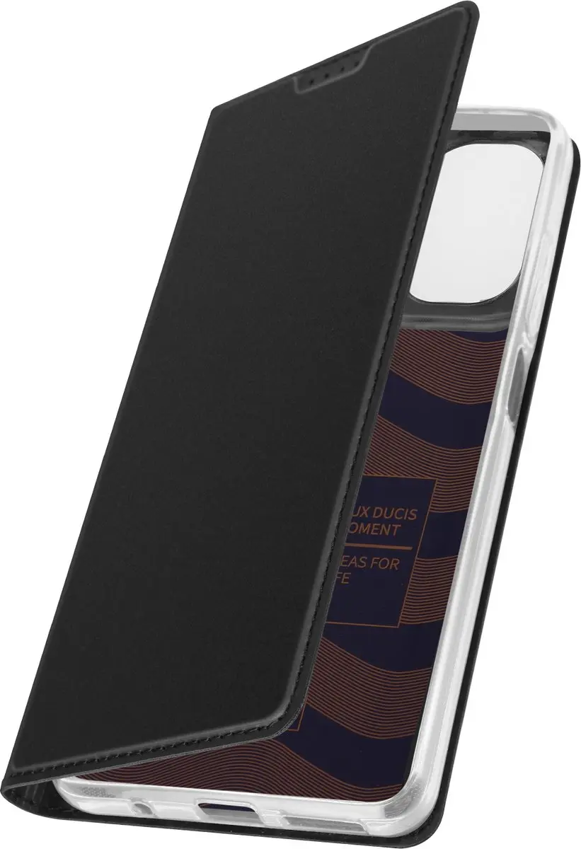 Dux Ducis Telefoonhoesje Moto G04 - Skin Pro Book Case - Zwart - SH00073154