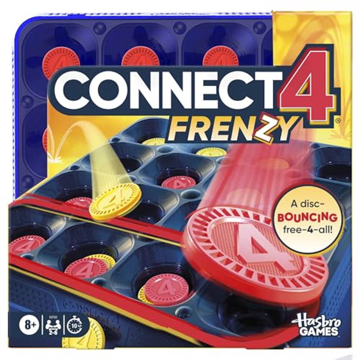 Hasbro Connect 4 spel - Vier op een rij - familiespel.