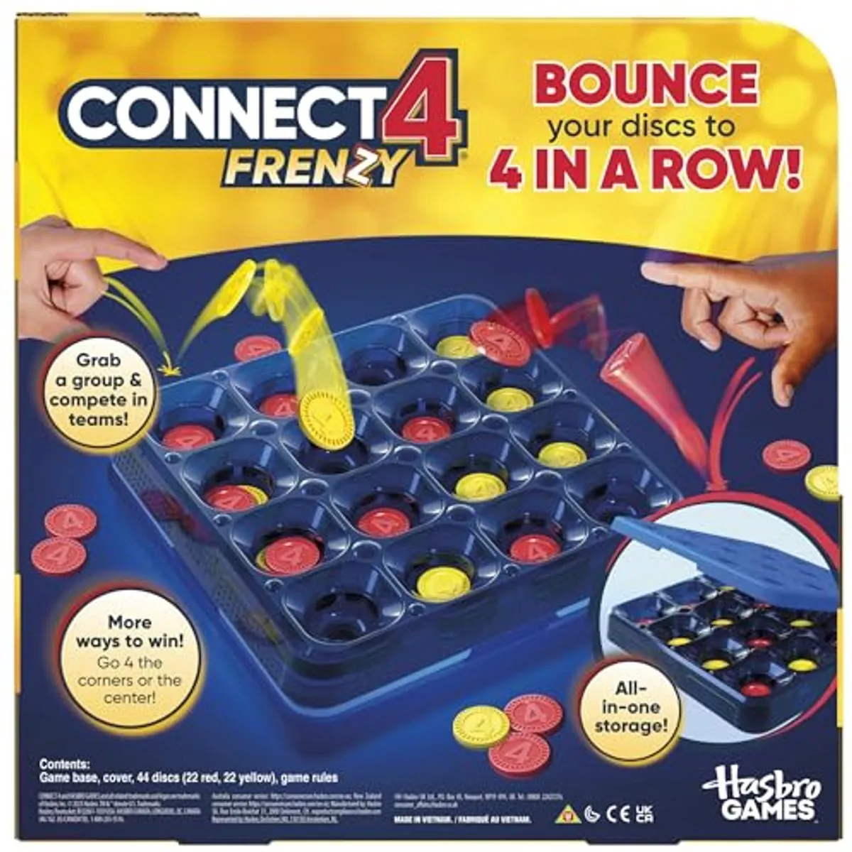 Hasbro Connect 4 - Vier op een rij - Multicolor