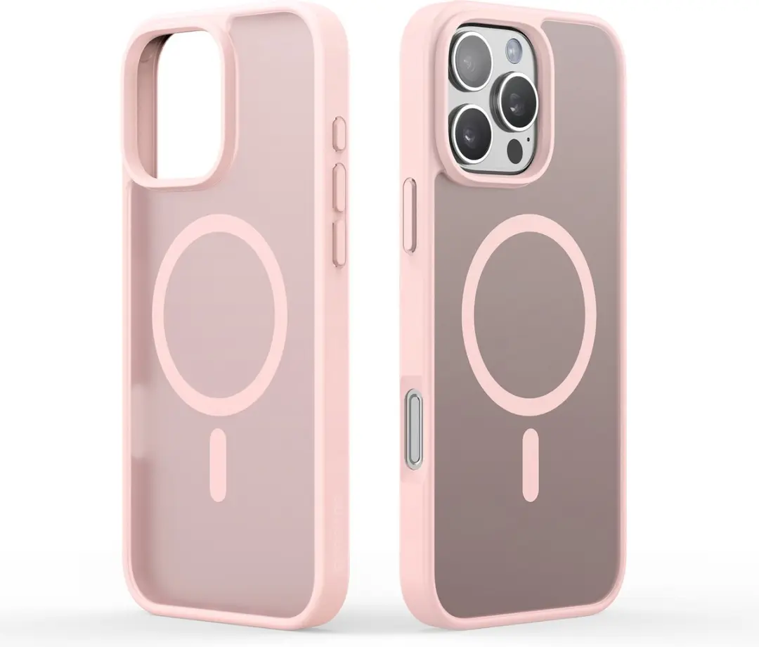 Dux Ducis Yind Serie Back Cover iPhone 16 Pro - Lichtroze