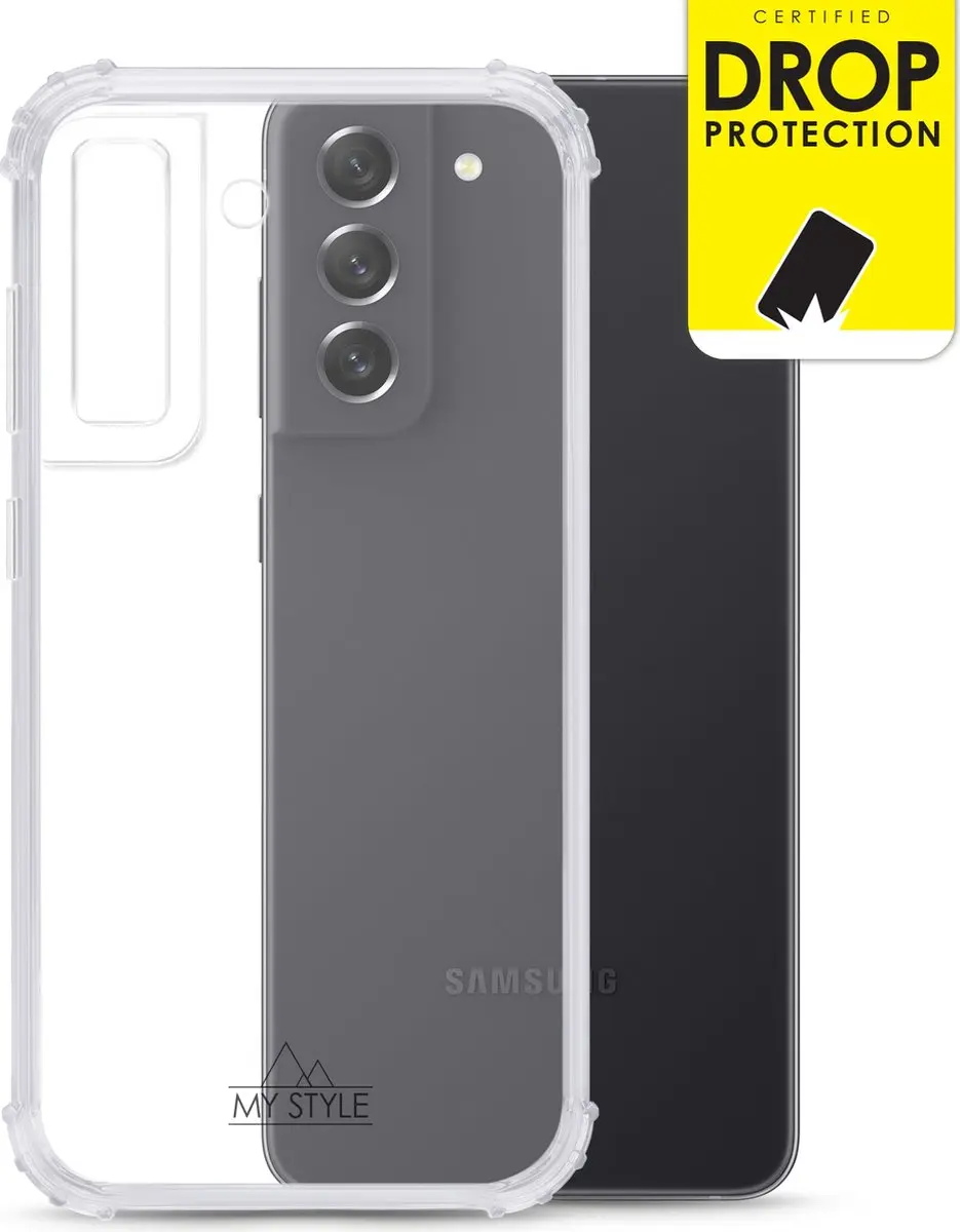 My Style MSPFCS1091 Telefoonhoesje - Samsung Galaxy S21 FE - Transparant