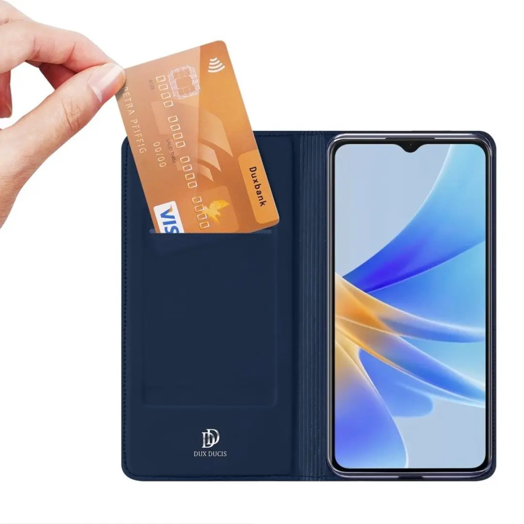 Dux Ducis Skin Pro Oppo A17 Hoesje Portemonnee