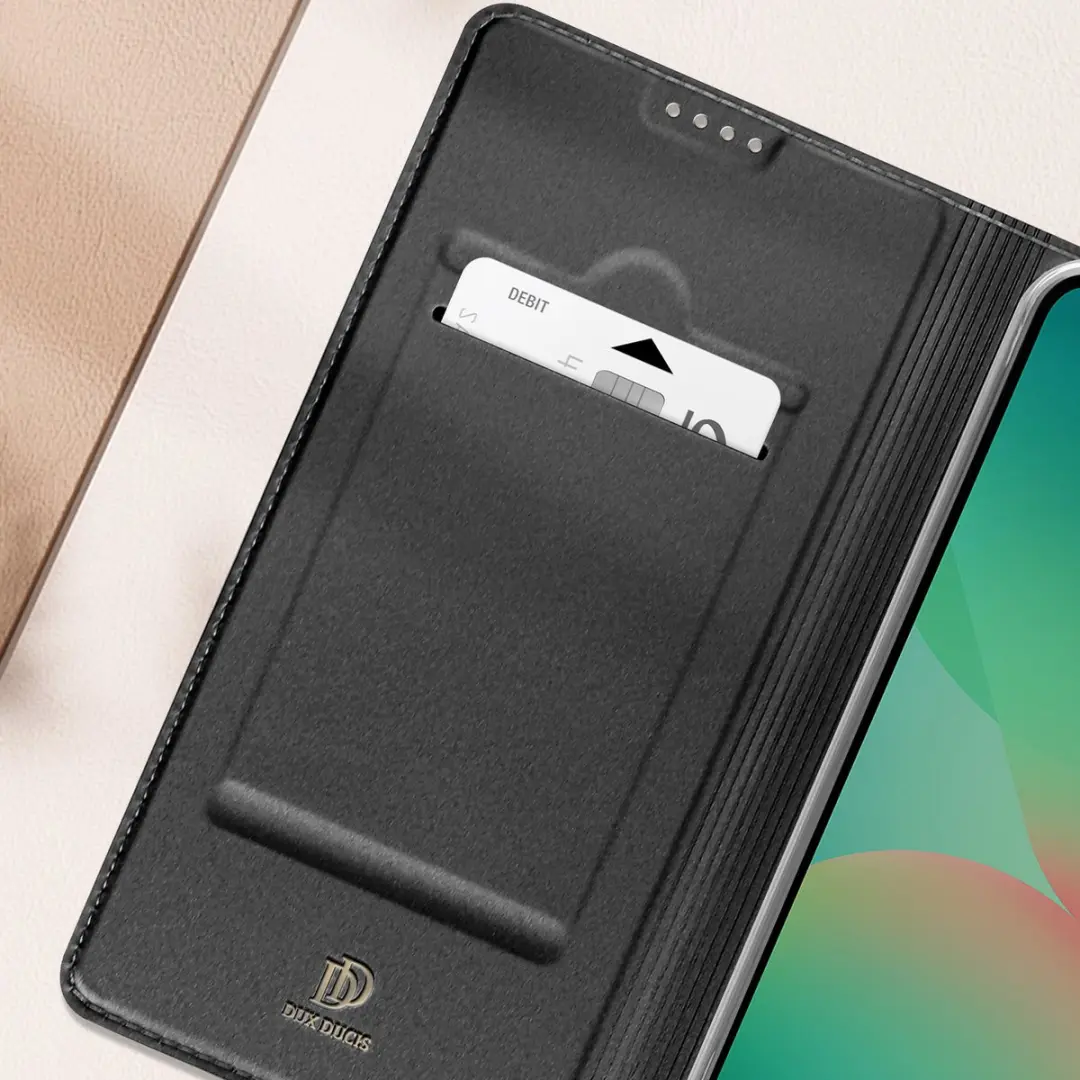Dux Ducis Folio-DUX-BK-GA26 Portemonneehoes Samsung Galaxy A26 - Zwart