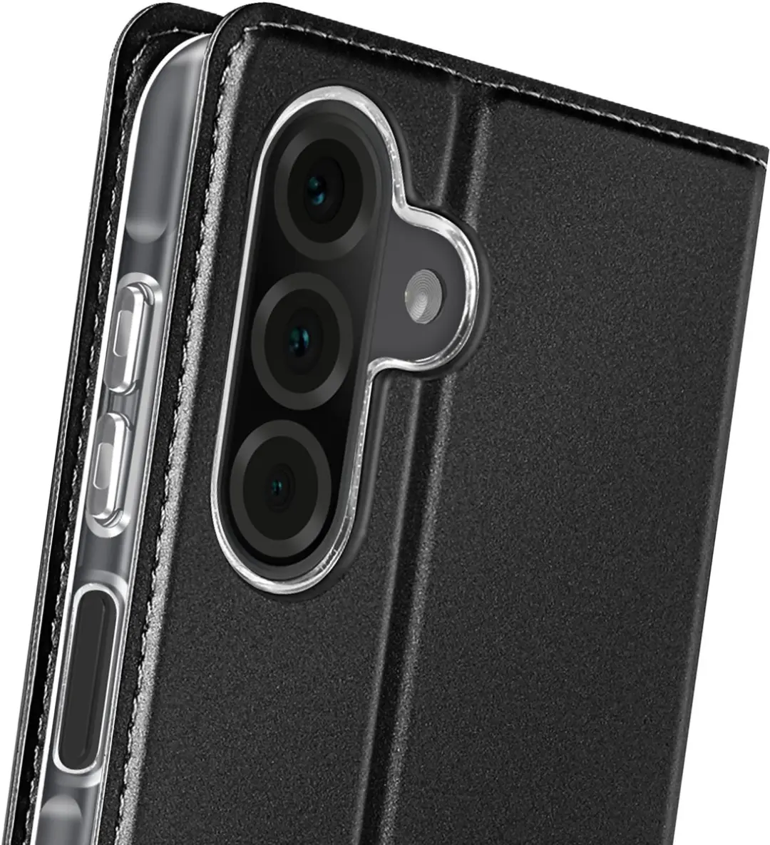 Dux Ducis Folio-DUX-BK-GA26 Portemonneehoes Samsung Galaxy A26 - Zwart